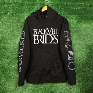 Black Veil Brides The Saints Are All Sinners Rock Band Hoodie Size Medium